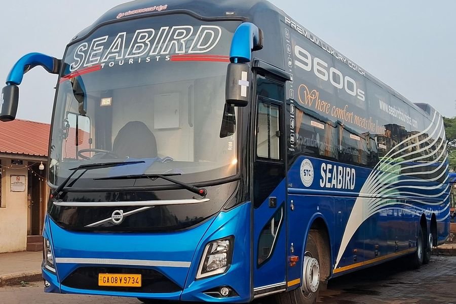 33-seater bus for large group tours from Mangalore
